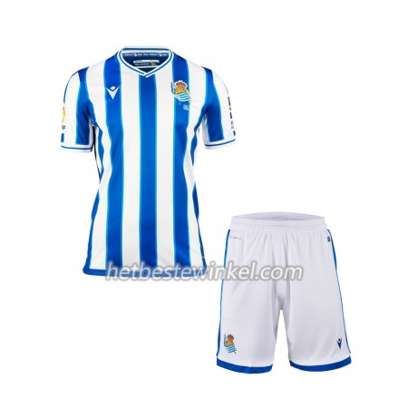 Real Sociedad Voetbaltenues Kind Thuis 2020/21 - SS (+ Korte broeken)